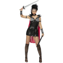 Fever Black Gladiator Costume XS 4-6
