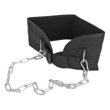Pull Up Dip Belt, Dip Belt, Adjustable Chain Carabiner, Pull Up Dip Belt, Gym Lifting Belt for Dips, Pullups and Weightlifting Exercises