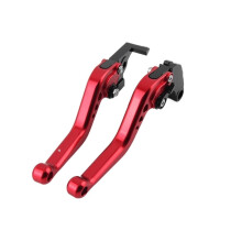 clutch lever for Monster 695 2007 2008 motorcycle accessories short brake clutch lever grips brake lever(Red)