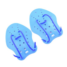 Swimming Training Aid 1 Pair Swimming Hand Paddle F Power Training Gloves Paddle Hand Fin for Adults Blue