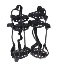 M/L Snow Ice Claw NonSlip Snow Ice Plastic Elastomer Climbing Shoes Spikes Grips Cleats Over Shoes Covers Crampons L41 to 44