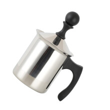 espresso milk frother cup, hand pump milk frother.