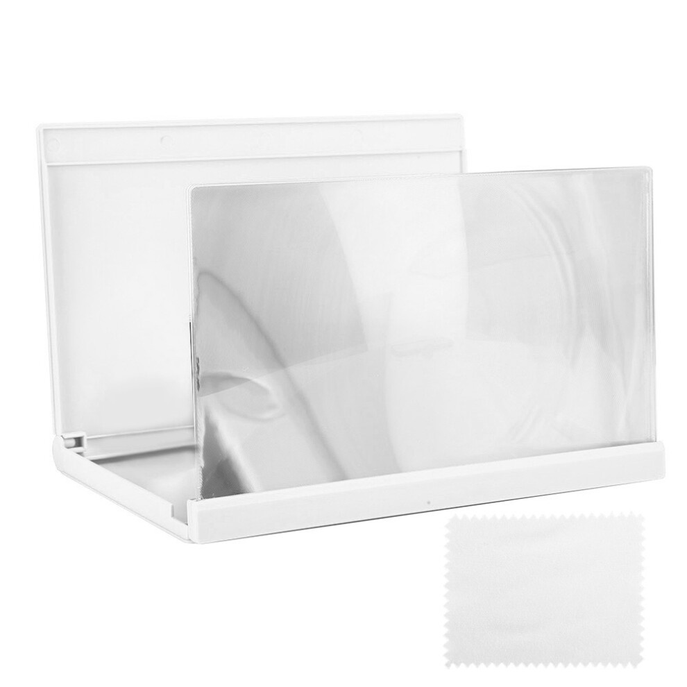 Cinema-Quality Phone Screen Magnifier, Foldable Stand For Enhanced Entertainment Experience, Acrylic And Abs Material, Universal Compatibility Ensures 9486358063927