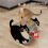 Chats Scratch Pad Chiot Lit Vache Chats Forme Lit pour Petit 2