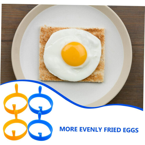 Silicone Egg Cooking Rings for Omelette Fried Egg Moulds 1