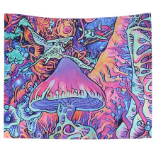 Addwel's Trippy Bedroom Wall Hanging, Soft And Durable Polyester Fabric Art With Advanced Hd Print Technology, Suitable For Indoor And Outdoor Use, Pe