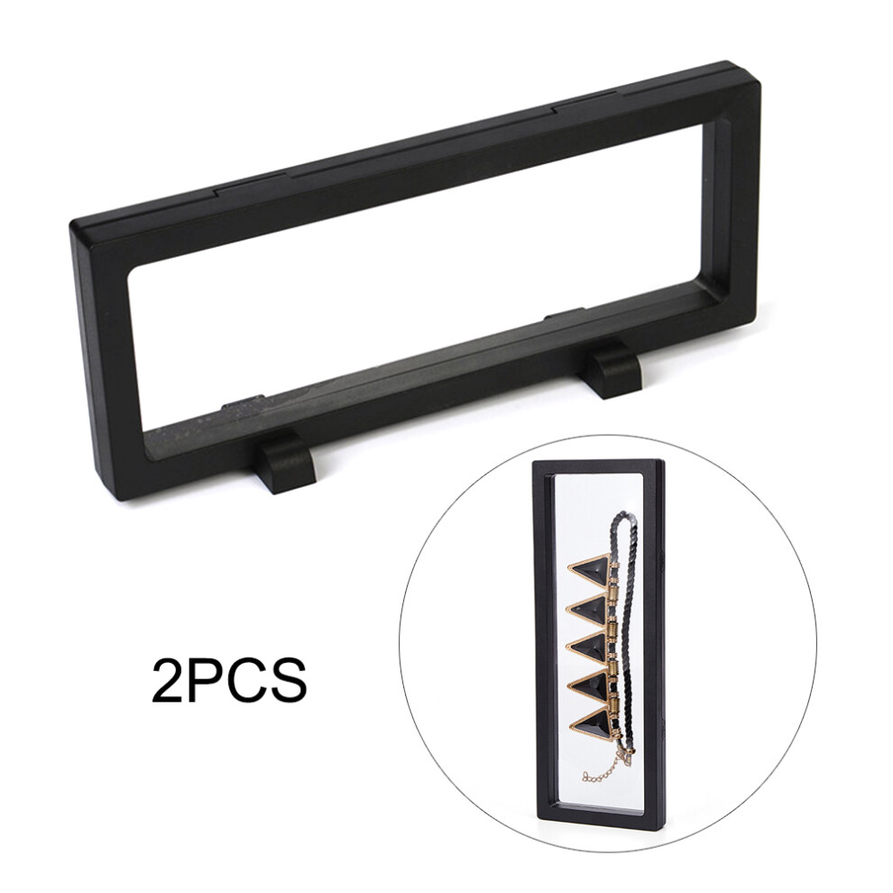 Floating Display Cases For Collectibles Impressive Exhibit Transparent Presentation Window With 3D Effect Display User Friendly Design Dust Proof Prot 9437117734176