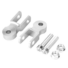Höherlegung für hintere Stoßdämpfer, universelles Motorrad-Stoßdämpfer-Set aus Aluminiumlegierung, hervorragende Verarbeitungsqualität,