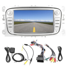 Touchscreen display Android autoradio voor Toyota Camry met Android Auto, FM-radio, Bluetooth-connectiviteit, achteruitrijcamera, wifi en draadloze