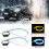 Διπλός φωτισμός LED Strip4Cars Ευέλικτο φως ημέρας με διαδοχικό φλας Φωτεινός φωτισμός 7