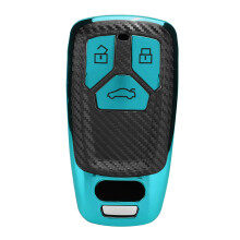 Capa protetora de TPU macio para chave de carro Audi, resistente a arranhões, com design de proteção total, compatível com A3A6Q7TTS RS5 (à