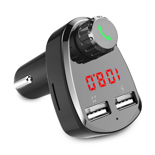 Ασύρματος πομπός FM για αυτοκίνητο με Bluetooth, hands-free κλήσεις, αναπαραγωγή μουσικής 2