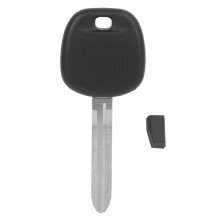 Chiave non tagliata con chip G, chiave programmabile per veicoli Toyota, ABS di alta qualità, chiave di accensione con transponder resistente,