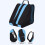 Inline skates bag  Large capacity storage with three compartments royal blue 4