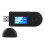 Wireless Audio Adapter w/ LCD Display, 2 In 1 Bluetooth Transmitter Receiver 4 Car Home Stereo Systems Universal Bluetooth Adapter Featuring Noise 5