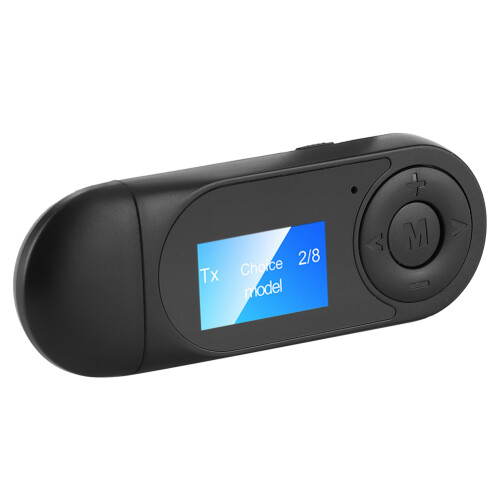Wireless Audio Adapter w/ LCD Display, 2 In 1 Bluetooth Transmitter Receiver 4 Car Home Stereo Systems Universal Bluetooth Adapter Featuring Noise 2