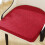 Coussin de siège ergonomique en coton et lin adapté-Bleu clair 1 4