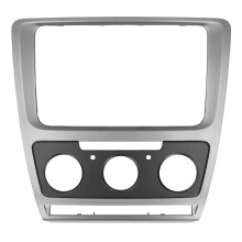 Radio Frame4Automotive Audio Systems, Stereo Paneel Montageset met Duurzame Constructie, Autoradio Frontpaneel Modieus & Cool Design4Skoda