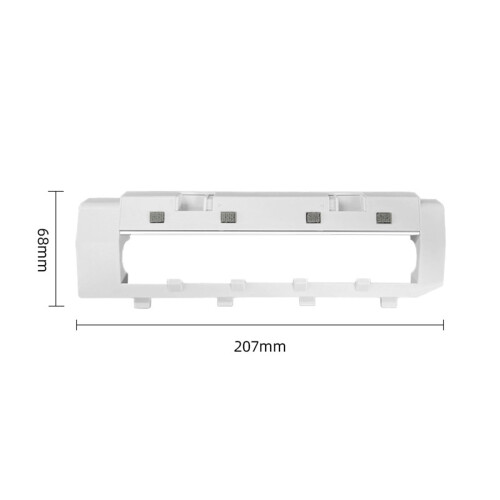 Staubsaugerteil-Kehrroboter-Bürstenabdeckungen für 2