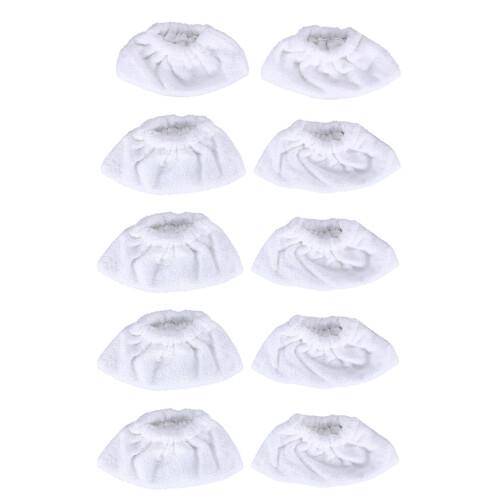 6/10 Stück Mikrofaser-Abdeckung, Mikrofaser-Dampfmopp-Pads,-B 1