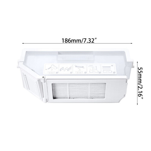 Roboter-Staubsauger-Staubbox HEPA-Filter für X1s Pro 2
