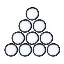 Accessoires de remplacement en coton filtrant, 5/10-DIX PIÈCES