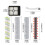 Filtres en rouleau de brosse multi-surfaces pour animaux de 3