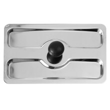 Couvercle de grille-pain en acier inoxydable, couvercle