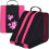 Inline Skate Bag with Handle  Three Compartments, Breathable Mesh Rosered 5