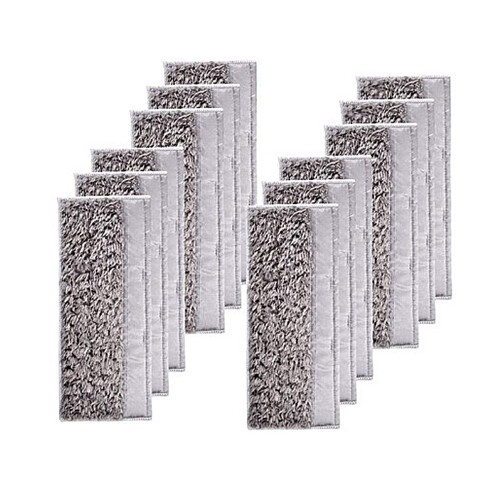 6/12Pcs Mop Pads Replacement Washable Robot Vacuum Cleaner-D