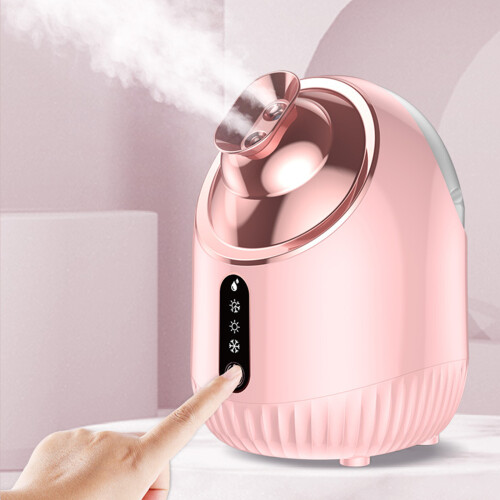 Facial Steamer NanoIonic Hot Mist Face Steamer-White US Plug 1