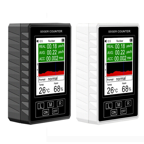 XR1 Pro Ionizing Radiation Detector for Nuclear Radiation-White 1