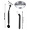 Coffee Machine Cleaning Brush with Spoon for Espresso Machine 3