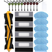 Filtre de vadrouille pour aspirateur, brosses latérales, pièce