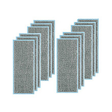 6/12Pieces Replacement Robot Vacuum Cleaner Washable Mop Rags-E