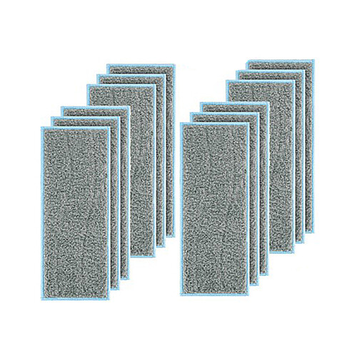 6/12Pieces Replacement Robot Vacuum Cleaner Washable Mop Rags-E