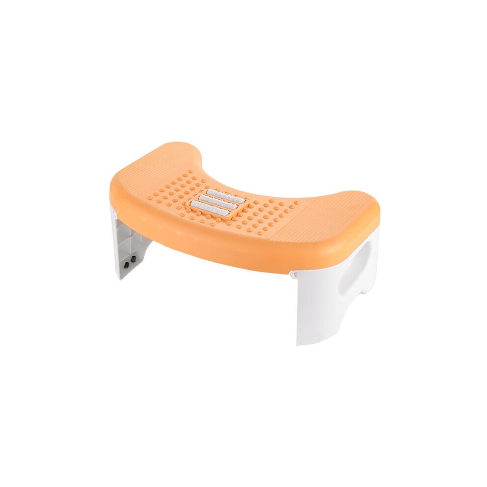 Colon Health Booster, Portable Squatting Stool with Non-Slip Pads, Easy to Clean ABS Material for Kids, Adults, Elderly, Pregnant, Supports up to 350