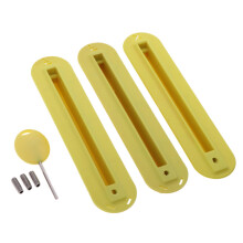 Surfboard Finbox Box Longboards Centre Finbox Single Centre Tail Finbox Surfs Accessories for Surfboards Yellow
