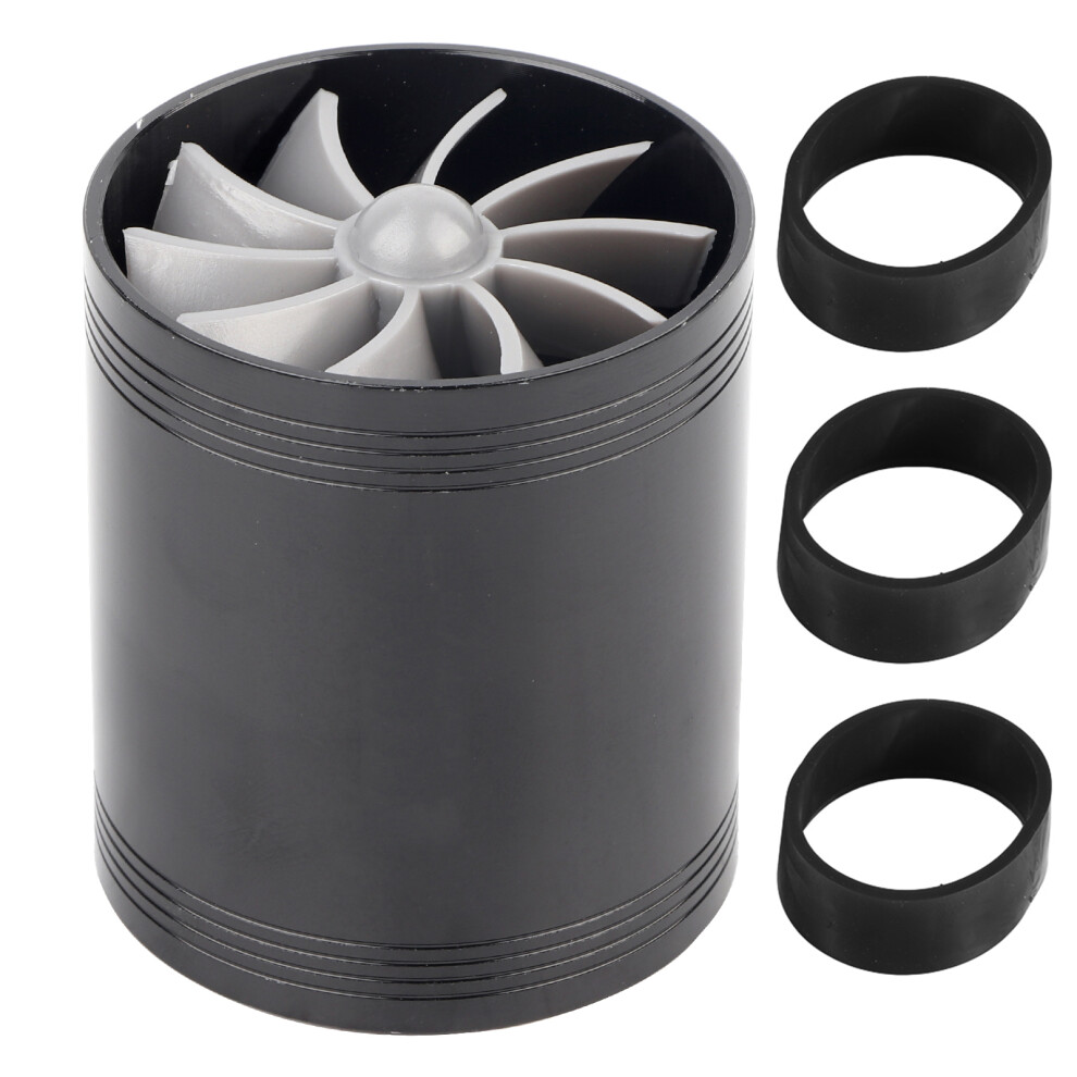 Turbonator Engine Performance Upgrade, Turbo Charger W/ Double Fan Turbine 4 Power Boost & Enhanced Vehicle Sensitivity, Universal Air Intake Kit 4 9139052973251