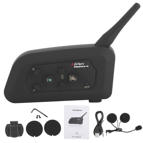 Ακουστικά Bluetooth για Μοτοσικλέτα με Ενδοεπικοινωνία 2Rider με Τρισδιάστατο