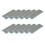 6/12Pack Mopping Pads Spare Part Mop Rag for M6 Robotic-D 1