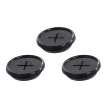 3/6 Stuks Rubber Vlees Sonde Grommet Vervanging Zwart Temp-A