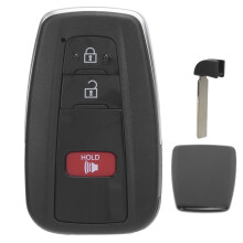 Telecomando di prossimità per accesso senza chiave4Toyota C-HR, chiave intelligente di ricambio con 3 pulsanti di controllo, frequenza 314,3 MHz