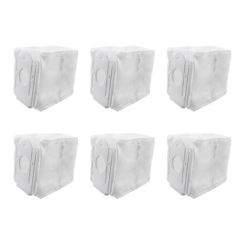 8/6Pcs Replacement Dust Bags for VCA-ADB90/XAA Robot Vacuum-A 2