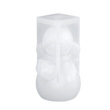Aromatherapys Candle Mold Girl Epoxy Resin Casting-take flowers