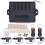Remote Central Locking Car Kit Universal, Automatic Window Closure Support Keyless Entry System w/ Remote Trunk Release & LED Indicator 4 12V Vehicles 6