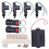 Remote Central Locking Car Kit Universal, Automatic Window Closure Support Keyless Entry System w/ Remote Trunk Release & LED Indicator 4 12V Vehicles 3