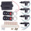 Remote Central Locking Car Kit Universal, Automatic Window Closure Support Keyless Entry System w/ Remote Trunk Release & LED Indicator 4 12V Vehicles 2