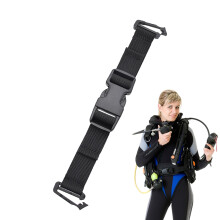 Backpack Chest Strap, Adjustable Heavy Backpack Sternum Strap for Adults Diving Backmount Sidemount