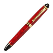 Jinhao X450 Blue Marble Medium Nib Gold Trim Fountain Pen 16 Styles